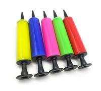 Bomba de globos - Bomba de globo de mano, pequeña bomba de aire para globos, bomba de aire ligera para inflar globos a mano, minii bomba de mano para flotadores de piscina inflables, guirnaldas de