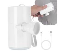 Bomba de inflado pequeña, bomba de aire de mano, bomba recargable, desinfla rápido, bomba de aire compacta, bomba pequeña recargable, bomba eléctrica alimentada por USB para piscina, juguetes, camas