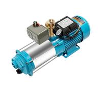 Bomba de jardín autocebante, 230 V, 1300 W, bomba centrífuga con interruptor de presión, 4000 L/H, 9,8 bar, bomba de agua doméstica, bomba de agua, 35 ℃, temperatura máxima del agua para plantas de