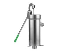 Bomba de jarra - Bombas de mano de transferencia de agua, herramienta manual de succión de pozo de acero inoxidable, potenciador de aguas de jardín, bomba de fuente de riego de césped y estanques
