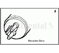 Bomba De Lavado Continental/VDO Para Limpieza De Cristales Mercedes-Benz 190 E