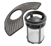 Bomba De Lavavajillas Y Filtro De Malla W10872845 | Compatible Con Whirlpool, Kenmore, Kitchenaid, WPW10463906, AP6030094.