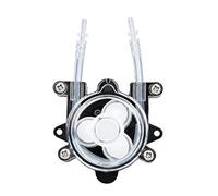 Bomba de líquido peristáltico, bomba dosificadora, bomba de manguera DC 12V 250-300mA velocidad: 0,1 a 60 rpm cabeza dosificadora, para productos químicos líquidos y otros aditivos de(2*4 (manguera))