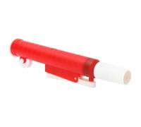 Bomba de Llenado de Pipeta Rojo, 25ml Bomba de Pipeta, Llenadora de Pipetas Científica Pen, Filtro de Pipet para Investigación de Laboratorio, Biotecnología