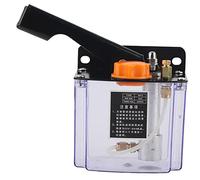 Bomba de lubricación manual - 5L, bomba de lubricación de accionamiento izquierdo de 650 cc con salida de 4 mm para máquinas herramienta CNC, centros de mecanizado y equipos