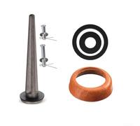 Bomba de mango tipo 75 funda de cuero y válvula de perforación de nariz, puño de pistón de cuero vacuno y silicona, equipado con arandelas de goma y sellos de punta para funcionamiento de fugas