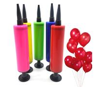 Bomba De Mano para Globos - Inflador Portátil Y Manual - Bomba Portátil Ergonómica para Exteriores Hogar Interiores Playa Viaje Fiesta Eventos
