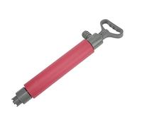 Bomba de mano para kayak, bomba de sentina portátil flotante para exteriores, canoas y barcos, plástico de nailon duradero, cubierta ligera de espuma EVA