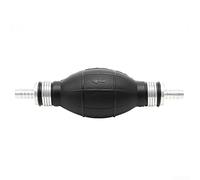 Bomba de mano para líneas de combustible diésel de goma y aluminio para bombilla de imprimación para fácil uso en coches y barcos (6 mm)