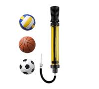 Bomba de mano portátil, dispositivo de inflado de aire a presión, inflado rápido de 8.2 x 1.2 pulgadas con boquilla, herramienta ligera de sistema de bomba deportiva, dispositivo de bombas con diseño