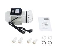 Bomba de membrana eléctrica, 220 V CA, 330 W, alta presión, 19 mm de entrada/salida de 25 mm, altura máxima de extracción de 5 m, bomba de agua de alta presión para riego de jardín, caravanas, barcos