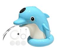 Bomba de mesa freática, fuente inalámbrica de delfines, bombas de agua recargables USB, bombas de fuente automáticas, bomba de circulación de agua portátil para estanque, piscina, playa, baño para páj
