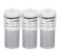 Bomba de Micro diafragma de 3 Piezas y Mini Motor de vacío de Aire y Agua DC 6 V VN2702PM - Construcción de plásticos de ingeniería con Interruptor de presión Integrado y válvula