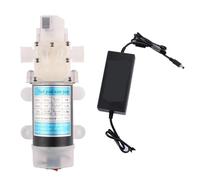 Bomba De Microdiafragma For Limpieza Electrodomésticos, Agua For RV, Autocebante CC, 12V, 80W, Tipo Interruptor Presión Alto TráFico(Pump with plug)