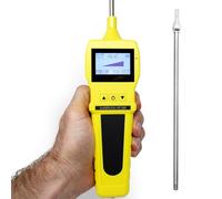 Bomba de Muestreo de Gas de Forensics | Sonda de Acero Inoxidable | Compatible con Detectores y Medidores de Gas | Caudal: 0,5 LPM / 500 CC/min | ABS Reforzado | Recarga USB