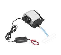 Bomba de Oxígeno para Pecera, Aireación Pequeña para el Hogar, Acuario, Bomba de Batería de Coche, Aireador de 12V (Bomba de Aire 12V DC 30L 16W [configuración)