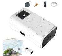 Bomba de oxígeno para tanque de peces, aireador de tanque de peces, Acuario de la bomba de aire silenciosa, A aireador de susurros eléctricos, dispositivo de oxígeno ajustable, burbujeado