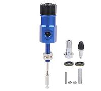 Bomba de Palanca de Embrague de aleación de Aluminio, Bomba Universal de Freno y Embrague para Motocicleta, Bomba modificada de Embrague hidráulico Duradera para Motocicleta y (Azul)