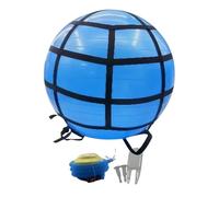 Bomba de pelota de yoga - Pelota de ejercicio para embarazo, antiexplosión, extra gruesa con bomba de mano, pelotas de estabilidad portátiles para fuerza central, equilibrio, entrenamientos en casa