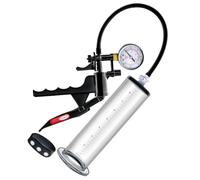 Bomba de pene, Bomba de masturbación de pene al vacío, Entrenador para hombres, Taza de agarre con puntero de anillo de bloqueo de retardo, Estimulador para crecimiento y agrandamiento del pene(9*2.5i