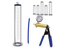 Bomba De Pene, Bomba De Vacío Manual, El Pene Se Hace Más Grande Y Grueso, Bomba De Entrenamiento De Masturbación Masculina, Aumento Del Tiempo De Erección(31 * 5.1cm/12 * 2.0in)