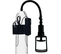Bomba de pene vibratoria Pretty Love Alexander con tubo graduadoNombre no disponible, Poids 0.620 Kg, Colores Negro