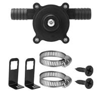 Bomba de perforación 2 piezas portátil eléctrica accionada por taladro líquido bomba de transferencia de líquido herramienta para agua, aceite, jardín y uso al aire libre para el hogar y jardín