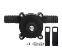 Bomba de perforación eléctrica para agua, gasolina, aceite, diésel, bomba de transferencia de fluido, Mini mano, autocebante, velocidad de bombeo rápida