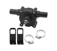 Bomba de perforación eléctrica para transferencia de agua, gasolina, aceite, diésel, fluido, manual, autocebante, rápida