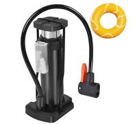 Bomba De Pie De La Bicicleta De Nylon - Neumáticos De Bicicleta De La Bomba De Aire Del Pie | Aluminio Alliag Anti Slip Portátil Peur Pequeño Con Presión Para Balón, Baloncesto, Voleibol, Motocicleta