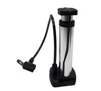 Bomba de pie Mini inflador de piso portátil herramienta de inflado para bicicleta neumático bola piscina juguete (Sin manómetro de aire)