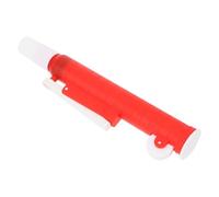 Bomba de Pipeta Manual 2ml de Plástico, Rojo, Alta Precisión | Mano, Llenado Preciso y Dispensación Rápida, Instrumento de Laboratorio para Investigación