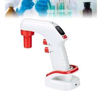 Bomba De Pipetas Electrónicas De Laboratorio, Controlador Pipetas Eléctrico con Soporte Pie Y Pantalla LCD, 2 Modos De Drenaje Y 6 Niveles Velocidad Ajustable para Uso En Laboratorio