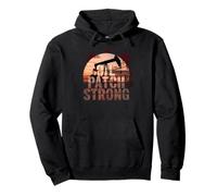 Bomba de Plataforma petrolífera Landman Gas Worker USA Oil Patch Strong Sudadera con Capucha