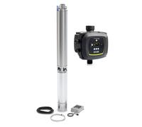 Bomba de pozo DAB S4 2/10 M KIT + Active Driver Plus M/M 1.1 medium Verde / Negro / Acero inoxidable