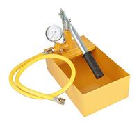 Bomba de Prueba de Presión de 362 PSI, Kit de Prueba de Presión de Agua Manual Hidráulica, Bomba Hidráulica con Manómetro, Bomba de Prueba Hidrostática de 25 Kg para Válvulas de Tubería