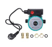 Bomba de recirculación de agua caliente 65L/min 46W 67W 100W Circulador de control de 3 velocidades 6m Elevación alta NPT 1 pulg. con adaptador NPT 3/4 pulg. para de calentador