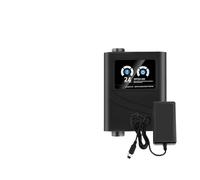 Bomba de refuerzo automática conversión frecuencia imán permanente, calentador agua for ducha doméstica 24V añadido Uso doméstico(Nero,24-100)