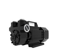 Bomba de Refuerzo, Bomba de gasolina 12V 24V con a prueba explosiones, microbomba eléctrica aceite, bomba diésel, etanol 600 W y 60 l/min(12V black)