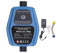Bomba de Refuerzo de Presión de Agua, 100W 24V 25L IP56 Bomba de Refuerzo de Ducha Automática con Detección Inteligente 100V 240V para el Hogar con Funcionamiento (Enchufe de la