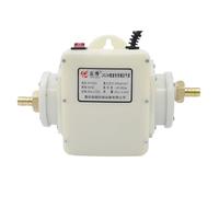 Bomba de refuerzo gas natural con boca cobre grueso 15/20 W, presurizador metano, calentador agua presión ajustable, bomba para uso de bricolaje(15W Adjustable)