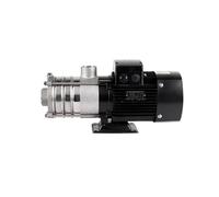 Bomba de refuerzo multietapa Horizontal de acero inoxidable, bomba centrífuga de alta presión de 220V/380V, motor de 2-5hp(CHLF4-60LSWSC 380V)