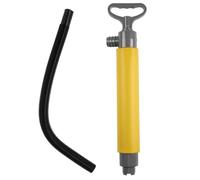 Bomba de sentina con manguera de extensión, bomba de sentina manual portátil con mango no deslizante, herramienta de supervivencia al aire libre de rescate para bombas manuales de botes de canoa de k