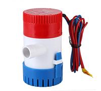 Bomba de sentina marina de 12 V 750 GPH Bomba de sentina sumergible para barcos con eje de acero inoxidable Carcasa de plástico de alto impacto Motor refrigerado para sentinas de (12v)