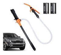 Bomba De Sifón Alimentada Por Batería | Dispensador De Sifón Para Agua - Bomba Eléctrica Para Líquidos | Para Transmisión Acuario Coche Camping-Car Generador Segadora Astillero