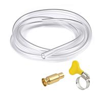 Bomba de Sifón Autocebado Manual con Tubo Antiestático 1,5m, Bomba Manual de Combustible, Siphon Pump, Trasvase Gasoil Univers, Portátil y Segura para Combustible, Agua, Aceite, Vino y Otros Líquidos