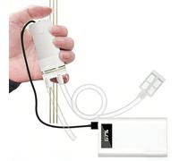 Bomba de sifón automática eléctrica USB para transferencia segura y silenciosa de agua, cerveza, vino, kombucha y bebidas fermentadas en casa (3 metros)