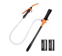 Bomba de Sifón con Batería | Extractor de Sifón para Fluidos | Bomba De Transferencia Pequeña - para Agua Acuario Coche Generador Cortacésped