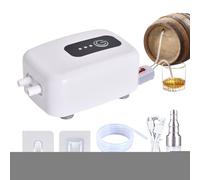 Bomba de sifón de vino, kit de herramientas de preparación casera a prueba de fugas de alimenticio, kit de bomba de transferencia de cerveza, para vinificación, fabricación de cerveza y