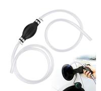 Bomba de Sifón Manual | Trasvase de con Manguera de 2 m - Bomba de trasvase manual,para Diésel, Tanques de Peces, Automoción, Acuarios, Hogar, Taller